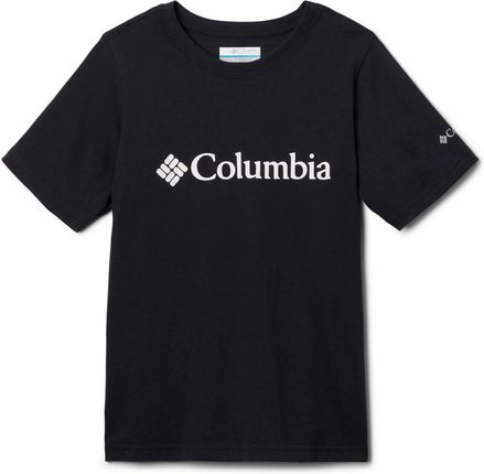 Koszulka chłopięca Columbia VALLEY CREEK GRAPHIC czarna 1989781009