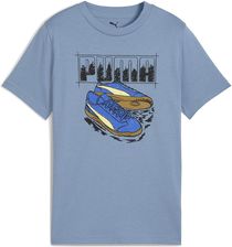 Zdjęcie Dziecięca Koszulka z krótkim rękawem Puma Graphic Sneaker Tee B 68993934 – Niebieski - Wronki