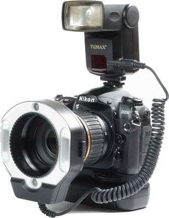 Tumax DMF880 + DMR Digital Macro Flash (Nikon)
