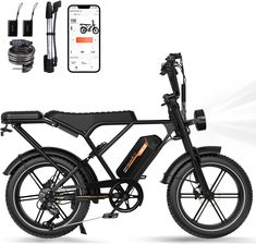 Zdjęcie Rcb Rower Elektryczny Pełne Zawieszenie Szerokie Opony, 60-90Km, Rcb-G19 Czarny 20 - Żyrardów