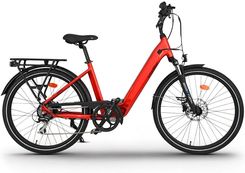 Zdjęcie Urbanbiker Rower Elektryczny Miejski Ebike Ub100 Zasięg Do 140 Km Czerwony 28 - Brzozów