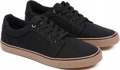 Zdjęcie Buty Fox Trampki Black Canvas Shoe Tenisówki 43 - Nowy Wiśnicz