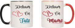 2x KUBEK KUBKI DLA MAMY TATY DZIEŃ MATKI OJCA ZESTAW PREZENTOWY W694