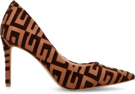 Klasyczne szpilki premium - GUESS PIERA3 FL7PR3FAL08 BRĄZOWE