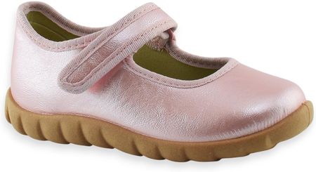 Śliczne połyskujące balerinki dla dziewczynki kapcie Befado 460P021Flexi