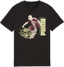 Zdjęcie Młodzieżowa koszulka MID90s z grafiką PUMA Black - Dobra