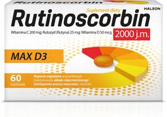 Zdjęcie Rutinoscorbin Max D3 2000j.m. 60tabl. - Czersk