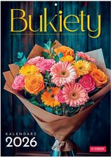 Zdjęcie Kalendarz 2026 A4 Wieloplanszowy Bukiety - O-press - Miłakowo