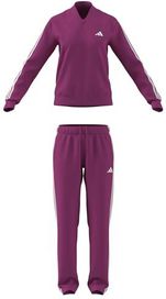 adidas Kobiety ESSENTIALS 3-STRIPES TRACKSUIT, semi lucid fuchsia, XXL