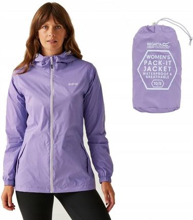 Damska kurtka przeciwdeszczowa z kapturem Regatta RWW305 6N4 (eu 42) XL