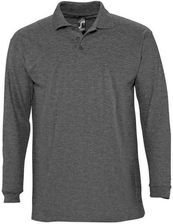 Zdjęcie Koszulka Polo Z Długim Rękawem Dla Dorosłych Unisex Winter II Melange - Jarocin