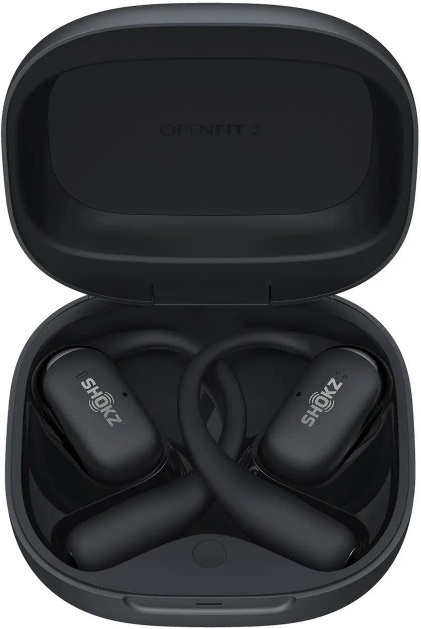 Słuchawki Shokz OpenFit 2+ Black Słuchawki Otwarte z Dolby Audio