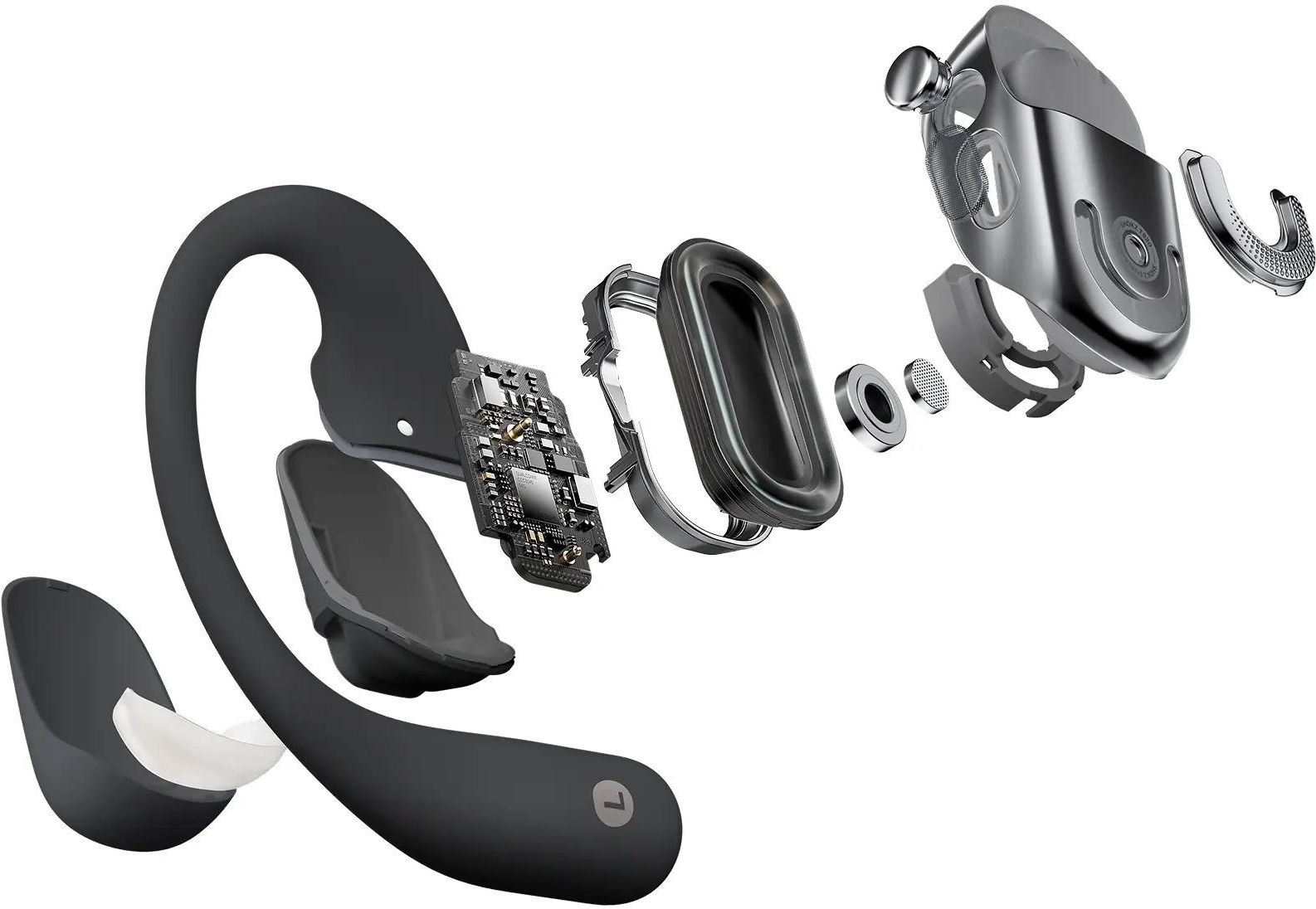 фото Наушники TWS Shokz OpenFit 2+ Black