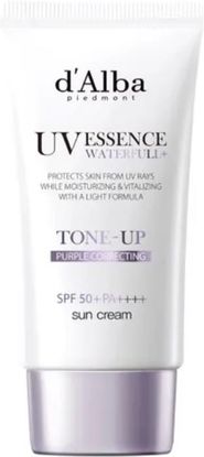 D'Alba UV Essence Waterfull+ Tone-Up Purple Correcting Krem Do Opalania 50ml