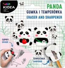 Zdjęcie Kidea Gumka I Temperówka Panda Blister - Orzesze