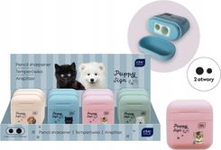 Zdjęcie Interdruk Temperówka Manualna, Podwójna Z Pojemnikiem Miętowa - Płoty