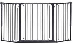 Zdjęcie Baby Dan - Bramka ochronna zewnętrzna Carl Wide, czarna - Knurów