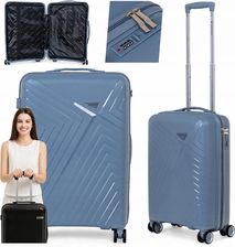 Zdjęcie Walizka kabinowa Mała Lekka bagaż Podręczny L kółka Polipropylen mocna 50L - Buk