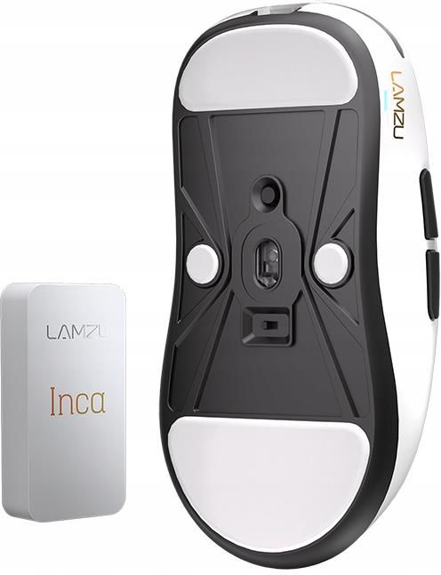 Mysz Lamzu Inca 8K Biała (INCAWHITE) - Opinie i ceny na Ceneo.pl