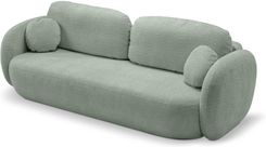 Zdjęcie Sofa Olio 3-osobowa rozkładana z funkcją spania – nowoczesna kanapa do salonu - Zielonka