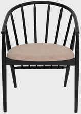 Zdjęcie Homla Krzesło Calido Czarne 55x58x78cm 739316 (H238546) - Ciechocinek