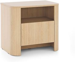 Zdjęcie Szafka nocna Bari S58 z szufladą, dąb vicenza, do sypialni - Warszawa