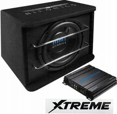 Xtreme Subwoofer Hifonics TS250R Crunch GPX600.2 wlepki