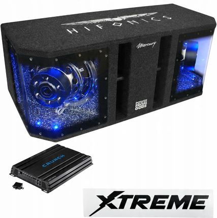 Xtreme Subwoofer Hifonics MR10Dual Crunch GPX3300.1D wlepki pilot