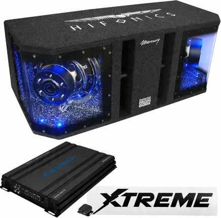 Xtreme Subwoofer Hifonics MR10Dual Crunch GPX2200.1D wlepki pilot