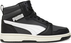 Zdjęcie Puma Rebound V6 Mid JR 39383129 czarne SoftFoam+ - Kłobuck