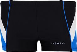 Zdjęcie Spodenki kąpielowe dla chłopca Crowell Frankie czarno-niebieskie kol.1 - Boguszów-Gorce
