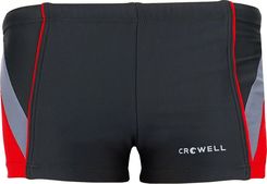 Zdjęcie Spodenki kąpielowe dla chłopca Crowell Frankie szaro-czerwone kol.2 - Biłgoraj