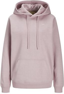 Jack & Jones JXABBIE RLX LS Every Hood SWT NOOS, Mauve Shadows