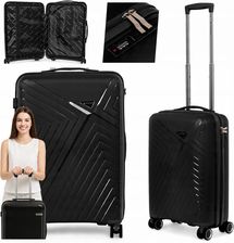 Zdjęcie Walizka kabinowa Mała Lekka bagaż Podręczny L kółka Polipropylen mocna 50L - Buk