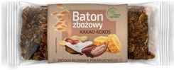 Zdjęcie Owoce Ogrodów Baton zbożowy kakao - kokos, 40 g  - Wolbórz