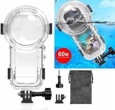 Zdjęcie Obudowa Podwodna Wodoodporna Wodoszczelna Futerał do 60m do Insta360 X5 / X 5 / PU756T - Wąchock