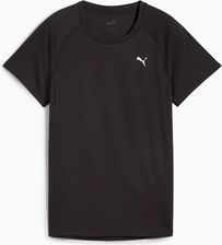 Zdjęcie Puma Koszulka Do Biegania Damska Run Velocity Tee Poly Black - Zielonka