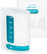 Zdjęcie VITAMMY PILLA OVAL 7x4 Tygodniowa kasetka na leki - Łowicz