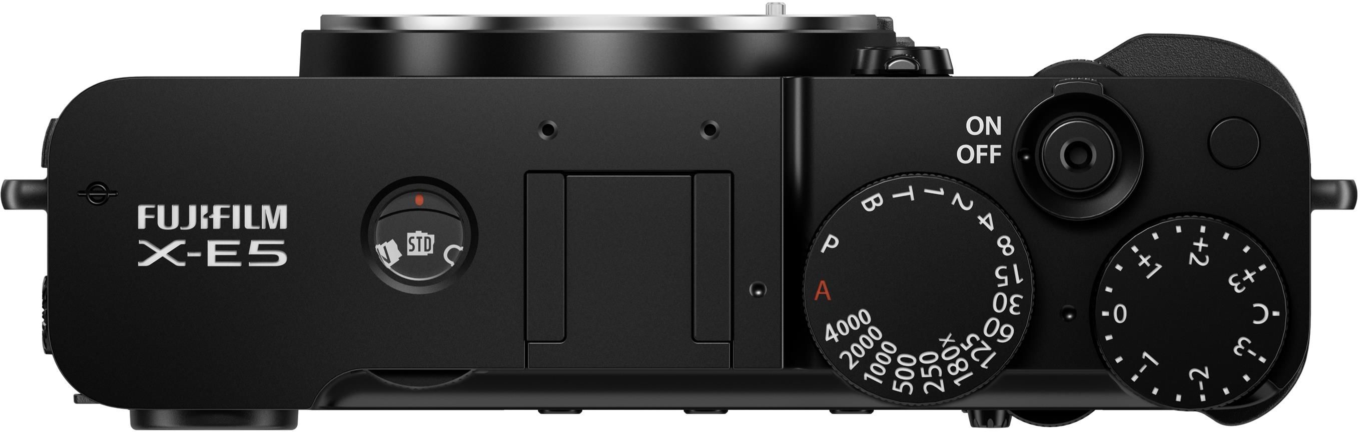 Aparat cyfrowy Fujifilm X-E5 Body Czarny bezlusterkowiec