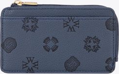 Zdjęcie Damskie etui na karty z imitacji skóry granatowe - Sochaczew