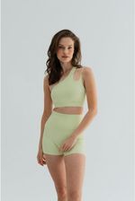 Zdjęcie Szorty damskie do jogi Moonholi Glam z kieszeniami - Łódź