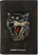 Zdjęcie Etui na paszport Nimmy portfel Raptor Wolf brązowy - Narol