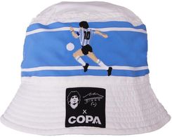 Zdjęcie Kapelusz wędkarza dla dorosłych - Haft Maradona x COPA Argentyna - Niebieski - Łowicz