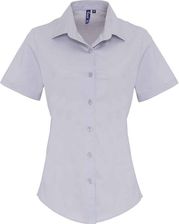 Zdjęcie Damska Bawełniana Popelinowa Koszula Z Krótkim Rękawem - Biłgoraj