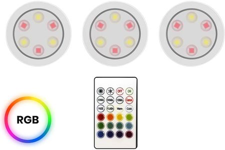 Eko-Light Lampka Podszafkowa Jojo Rgb + 3000/6000K Trójpak (Ekb1438)