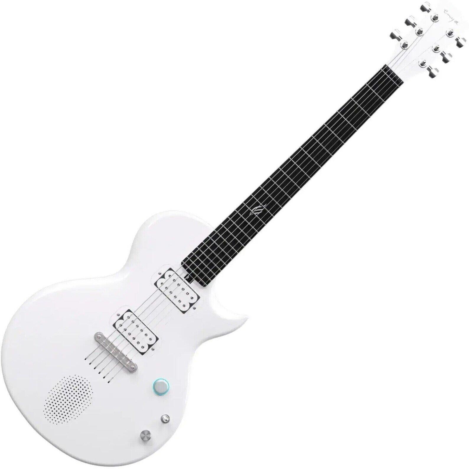Enya Music Nova Go Sonic White Gitara elektryczna - Ceny i