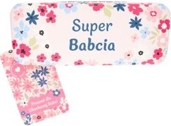 Zdjęcie Eloy Etui Na Okulary Super Babcia Prezent Dzień Babci Różowe - Olkusz