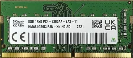 8GB DDR4 メモリ 4枚　PC4-3200AA-SA2-11 Podzespoły do laptopa Sk Hynix Pamięć Ram DDR4 PC4 3200AA