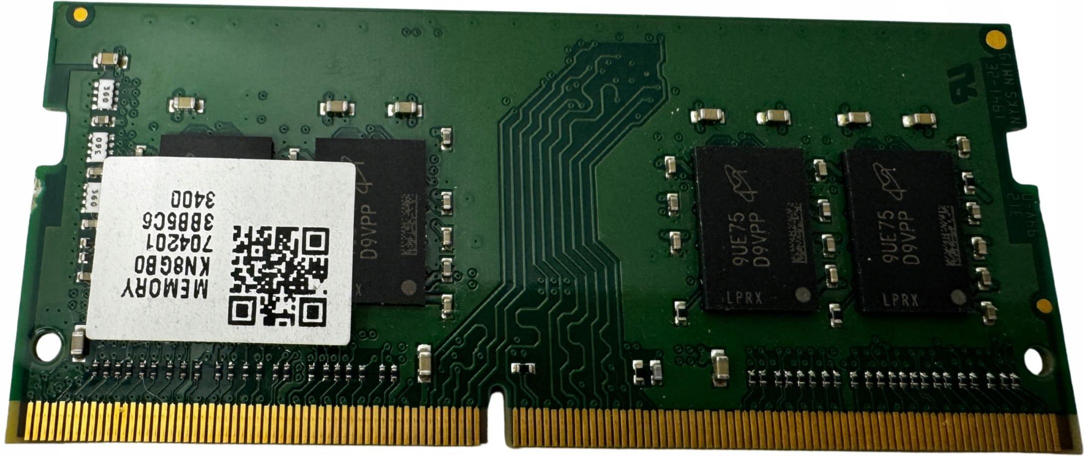 ☆Kingston PC4-2666V-SA1-11 8GB×2枚(16GB) BIOS確認済☆(ノート