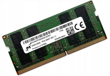 Podzespoły do laptopa Micron Pamięć Ram 16GB DDR4 2400 MHz 1.20V